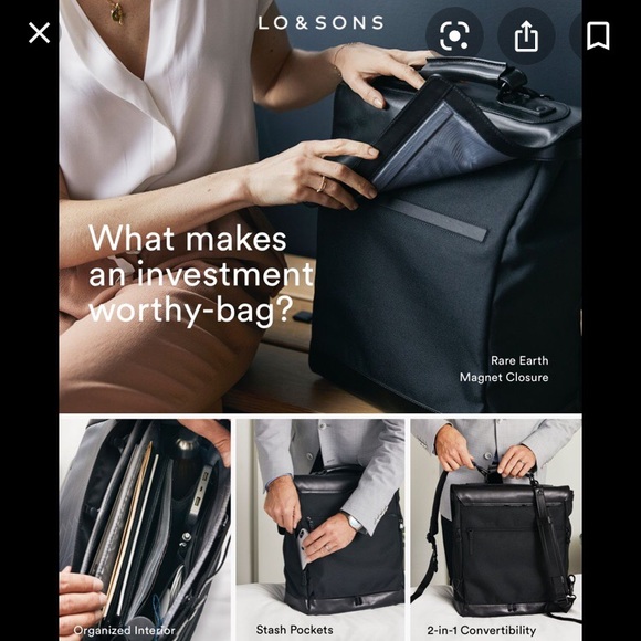 Lo & Sons The Prospect Backpack - Picture 7 of 16